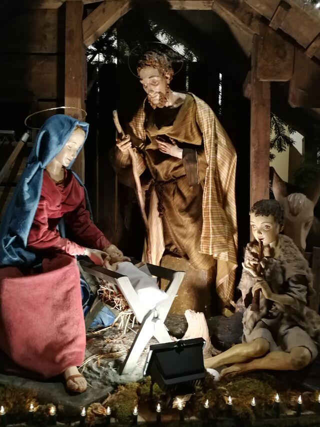 Weihnachtskrippe in St. Nikolaus in Wanfried